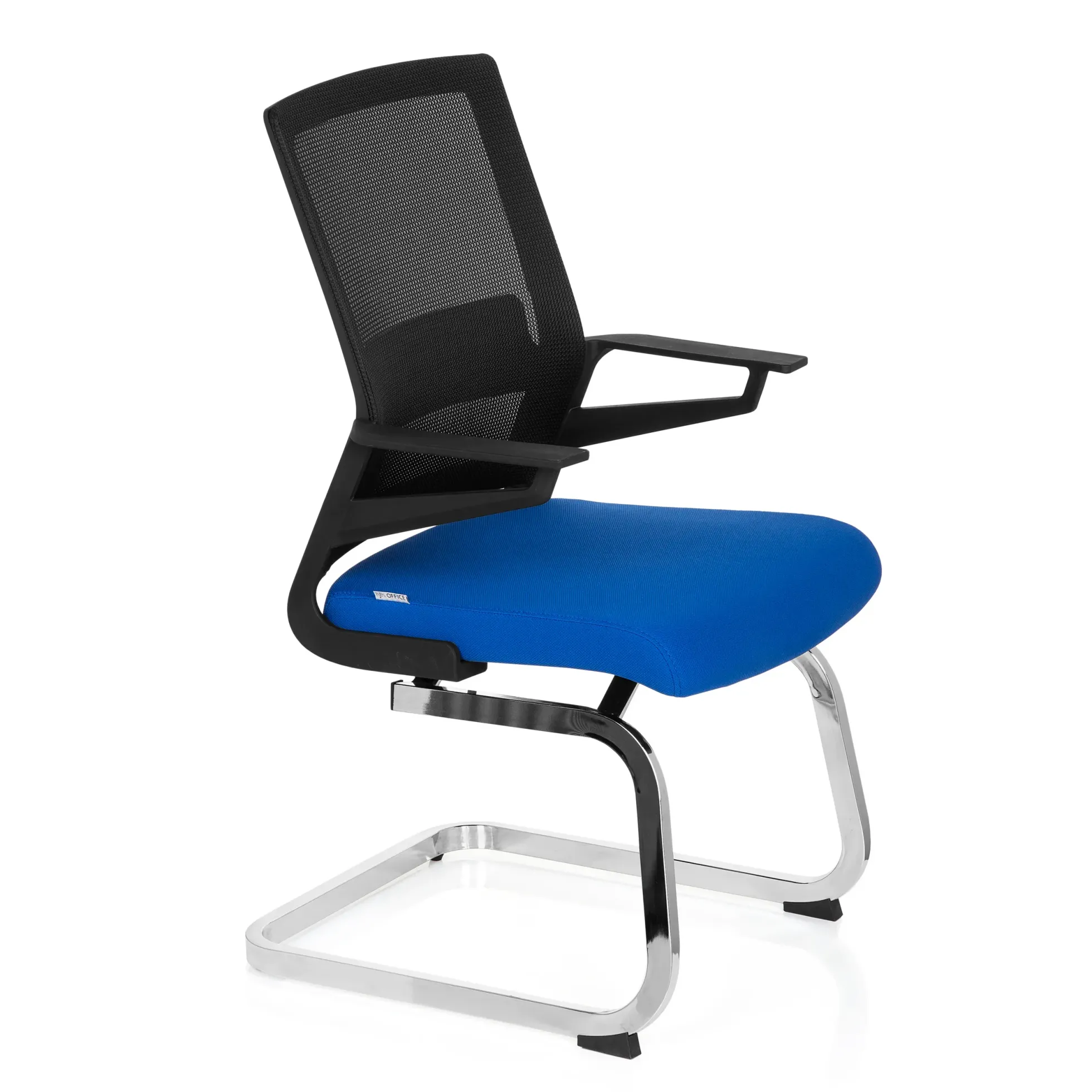 INVENTOR V - Freischwinger Schwarz/Blau