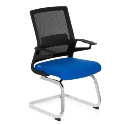 INVENTOR V - Freischwinger Schwarz/Blau