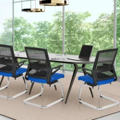 INVENTOR V - Freischwinger Schwarz/Blau