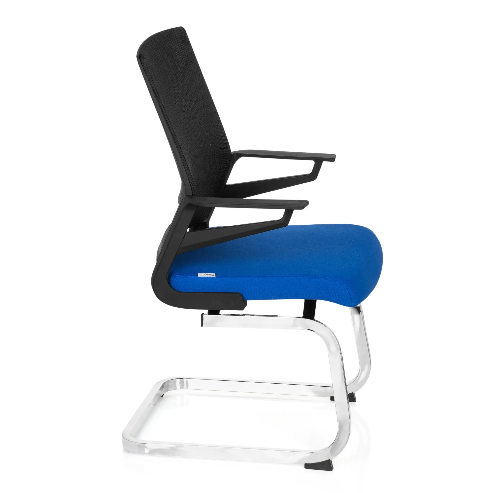INVENTOR V - Freischwinger Schwarz/Blau