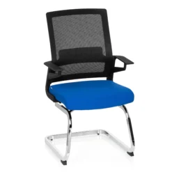 INVENTOR V - Freischwinger Schwarz/Blau