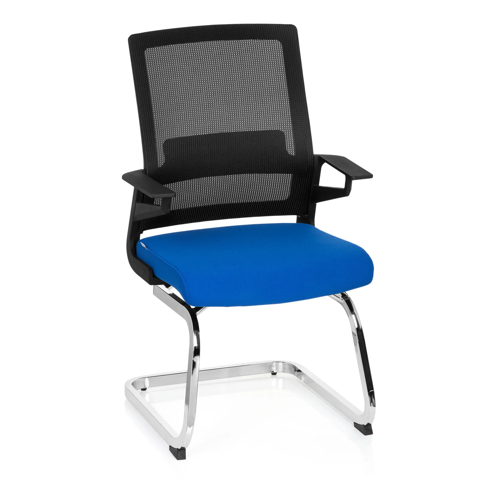 INVENTOR V - Freischwinger Schwarz/Blau