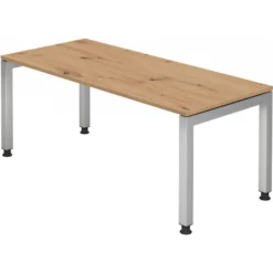 JAVA 19 S | Schreibtisch 180 x 80 höhenverstellbar Asteiche
