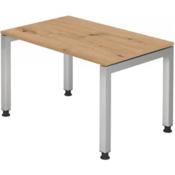 JAVA 12 S | Schreibtisch 120 x 80 höhenverstellbar Asteiche