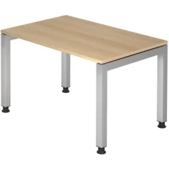 JAVA 12 S | Schreibtisch 120 x 80 höhenverstellbar Eiche