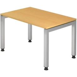 JAVA 12 S | Schreibtisch 120 x 80 höhenverstellbar Buche