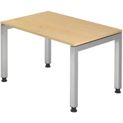 JAVA 12 S | Schreibtisch 120 x 80 höhenverstellbar Ahorn