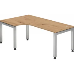 JAVA 82 S | 200x120 | Schreibtisch höhenverstellbar Asteiche