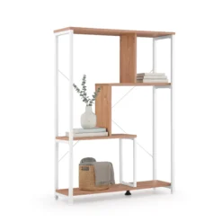 Kalag Eco - Regal Weiß/Eiche