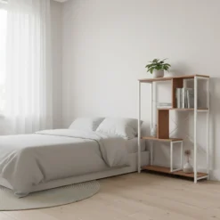 Kalag Eco - Regal Weiß/Eiche