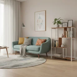 Kalag Eco - Regal Weiß/Eiche