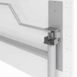 KALA 16 | Klapptisch fahrbar | 160 cm | Silber - Konferenztisch 160 x 80 Grau