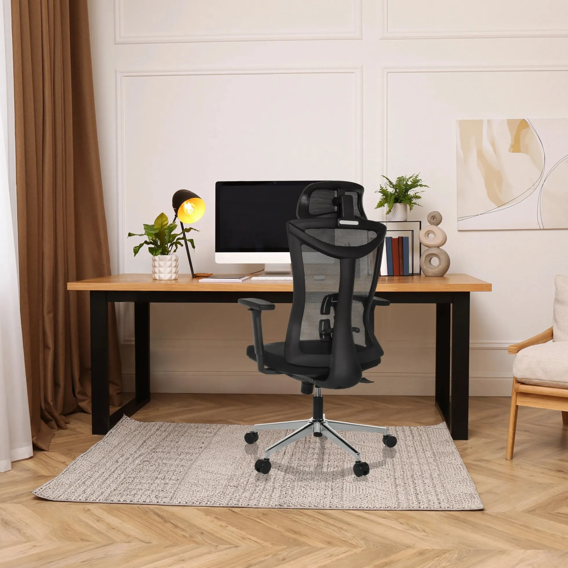 KAMIAK - Profi Bürostuhl Schwarz