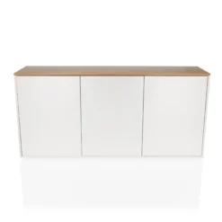 KELO S - Sideboard Weiß/Eiche