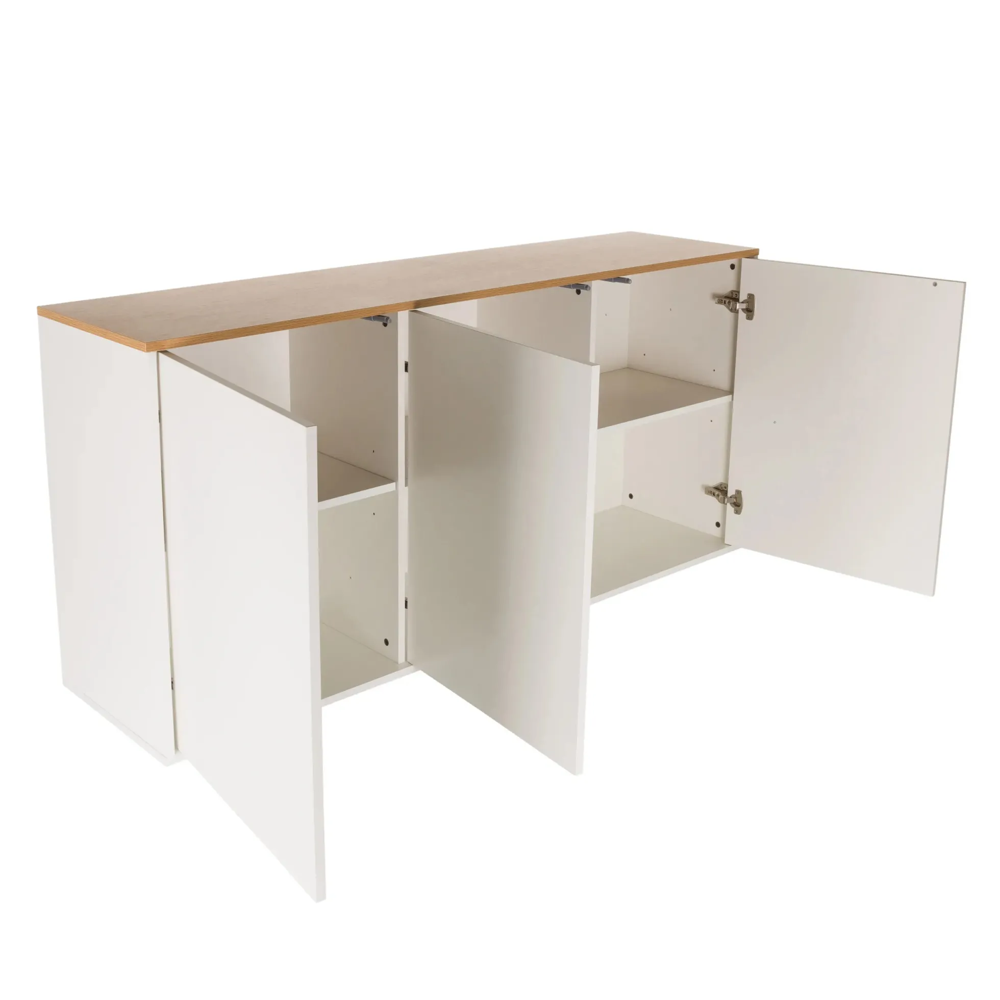KELO S - Sideboard Weiß/Eiche