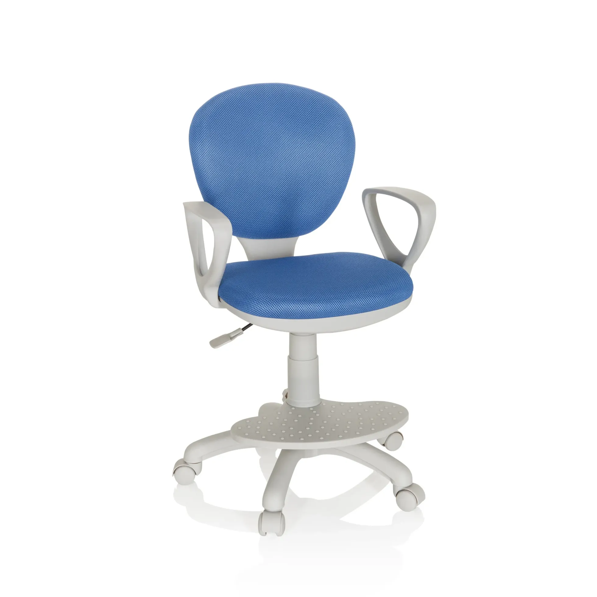 KID COLOUR G1 - Kinderdrehstuhl Blau/Grau