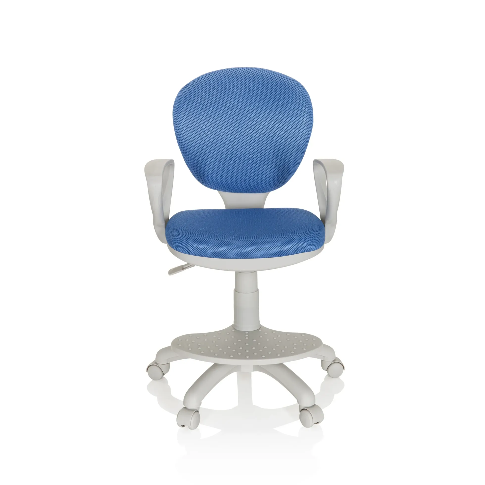 KID COLOUR G1 - Kinderdrehstuhl Blau/Grau