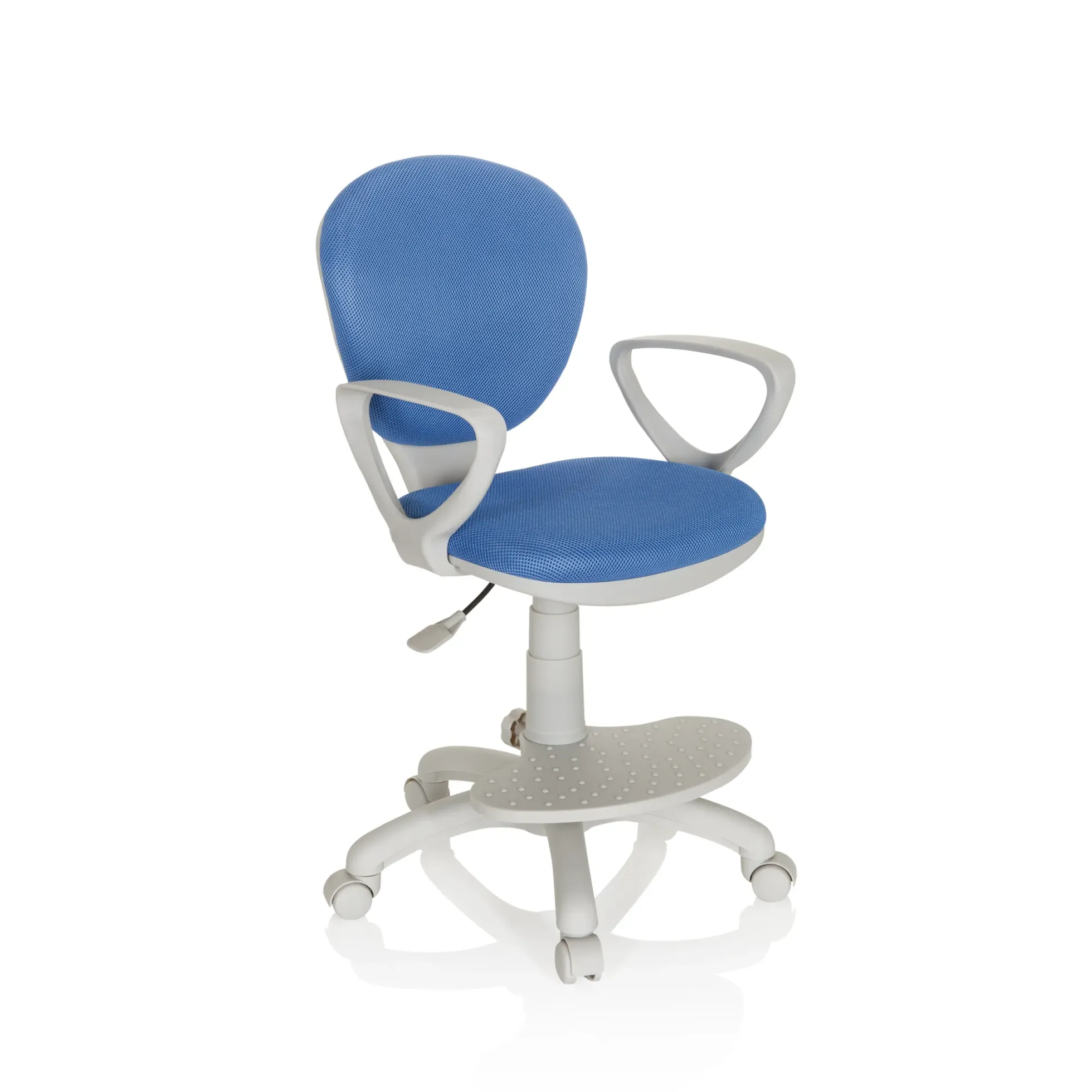 KID COLOUR G1 - Kinderdrehstuhl Blau/Grau
