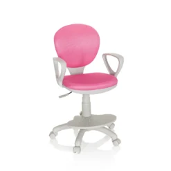 KID COLOUR G1 - Kinderdrehstuhl Pink/Grau