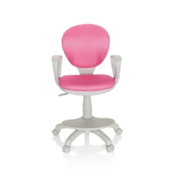 KID COLOUR G1 - Kinderdrehstuhl Pink/Grau