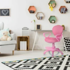 KID COLOUR - Kinderdrehstuhl Pink