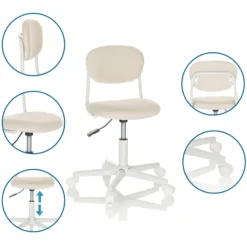 KIDDY BASE I - Kinderdrehstuhl Beige