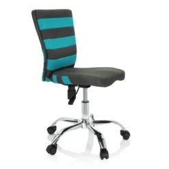 KIDDY COMFORT I - Kinderdrehstuhl Grau/Türkis