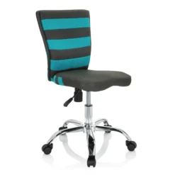 KIDDY COMFORT I - Kinderdrehstuhl Grau/Türkis