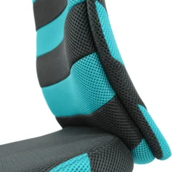 KIDDY COMFORT I - Kinderdrehstuhl Grau/Türkis