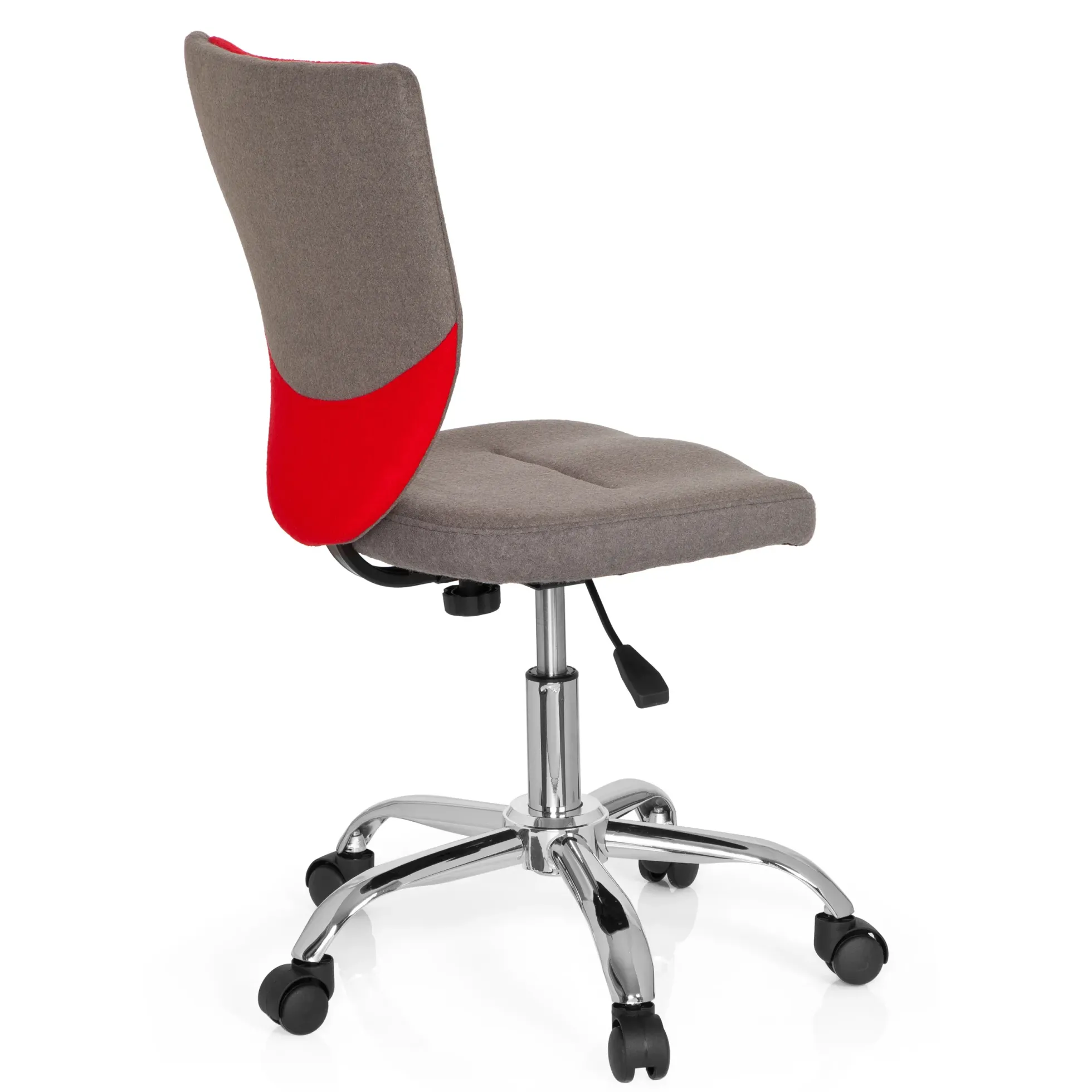KIDDY COMFORT - Kinderdrehstuhl Grau/Rot