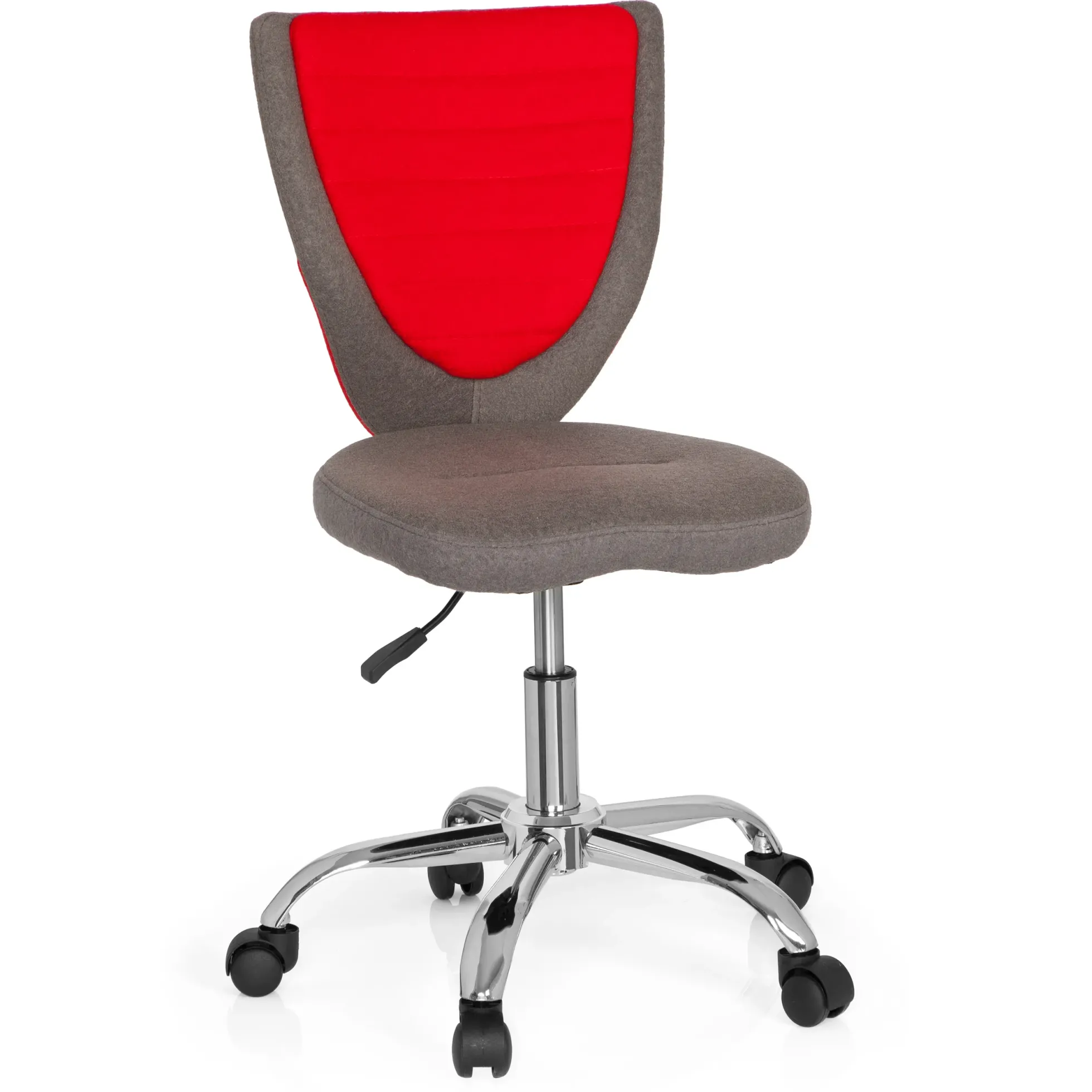 KIDDY COMFORT - Kinderdrehstuhl Grau/Rot