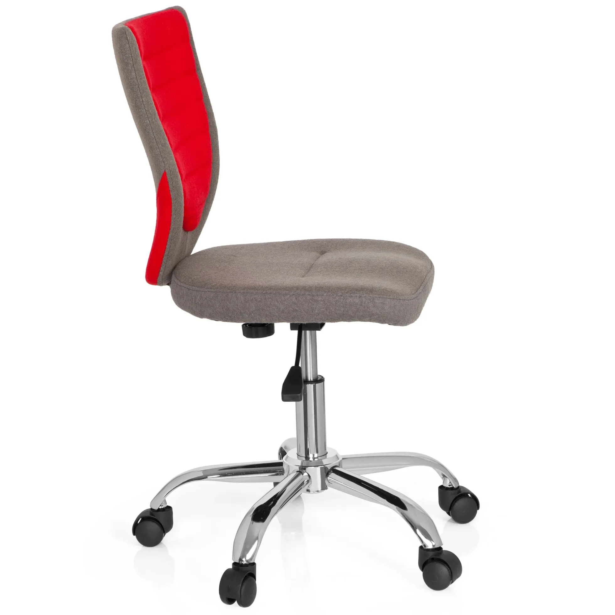 KIDDY COMFORT - Kinderdrehstuhl Grau/Rot