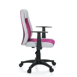 KIDDY EXTRA - Kinderdrehstuhl Grau/Pink