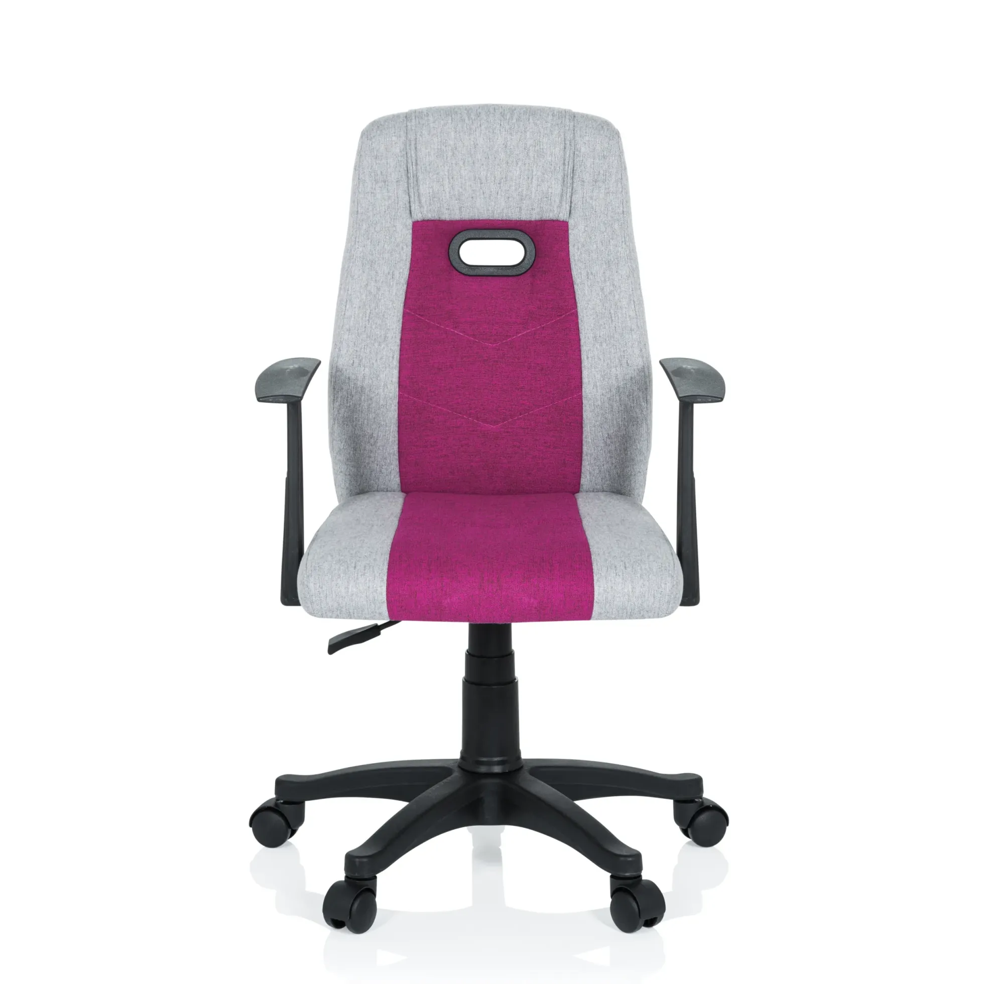 KIDDY EXTRA - Kinderdrehstuhl Grau/Pink
