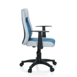 KIDDY EXTRA - Kinderdrehstuhl Grau/Blau