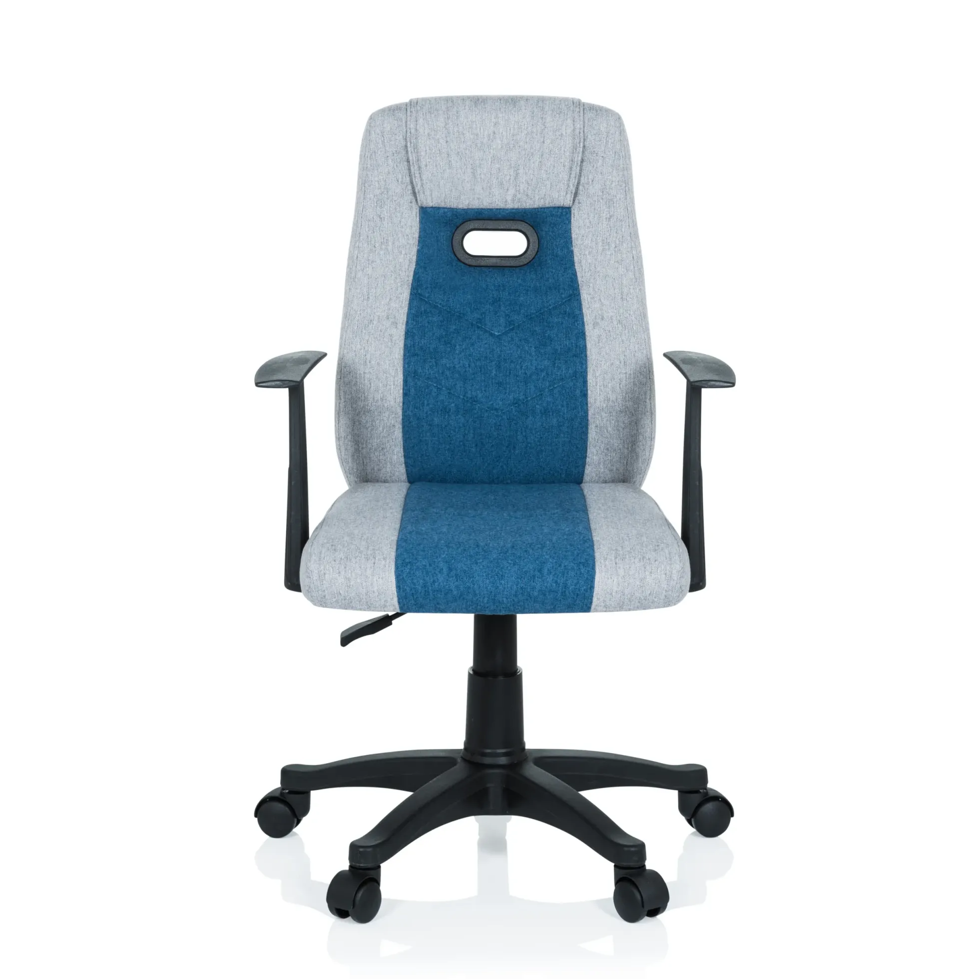 KIDDY EXTRA - Kinderdrehstuhl Grau/Blau