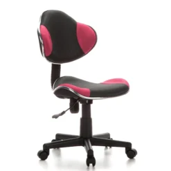 KIDDY GTI-2 - Kinderdrehstuhl Grau/Pink