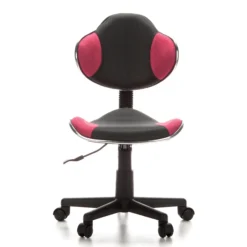 KIDDY GTI-2 - Kinderdrehstuhl Grau/Pink