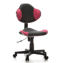 KIDDY GTI-2 - Kinderdrehstuhl Grau/Pink