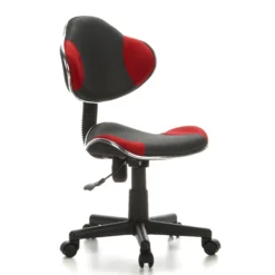 KIDDY GTI-2 - Kinderdrehstuhl Grau/Rot