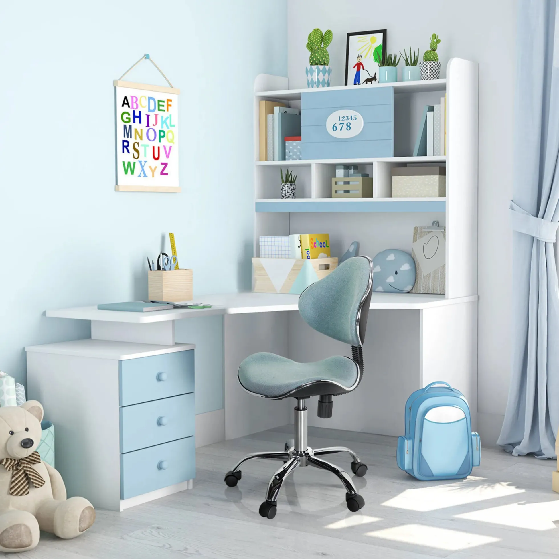KIDDY GTI-3 - Kinderdrehstuhl Mint