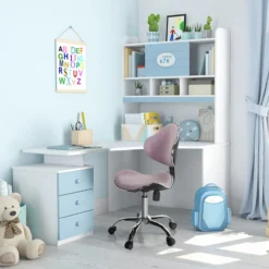 KIDDY GTI-3 - Kinderdrehstuhl Rosa