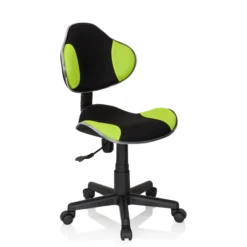 KIDDY GTI-2 - Kinderdrehstuhl Schwarz/Grün