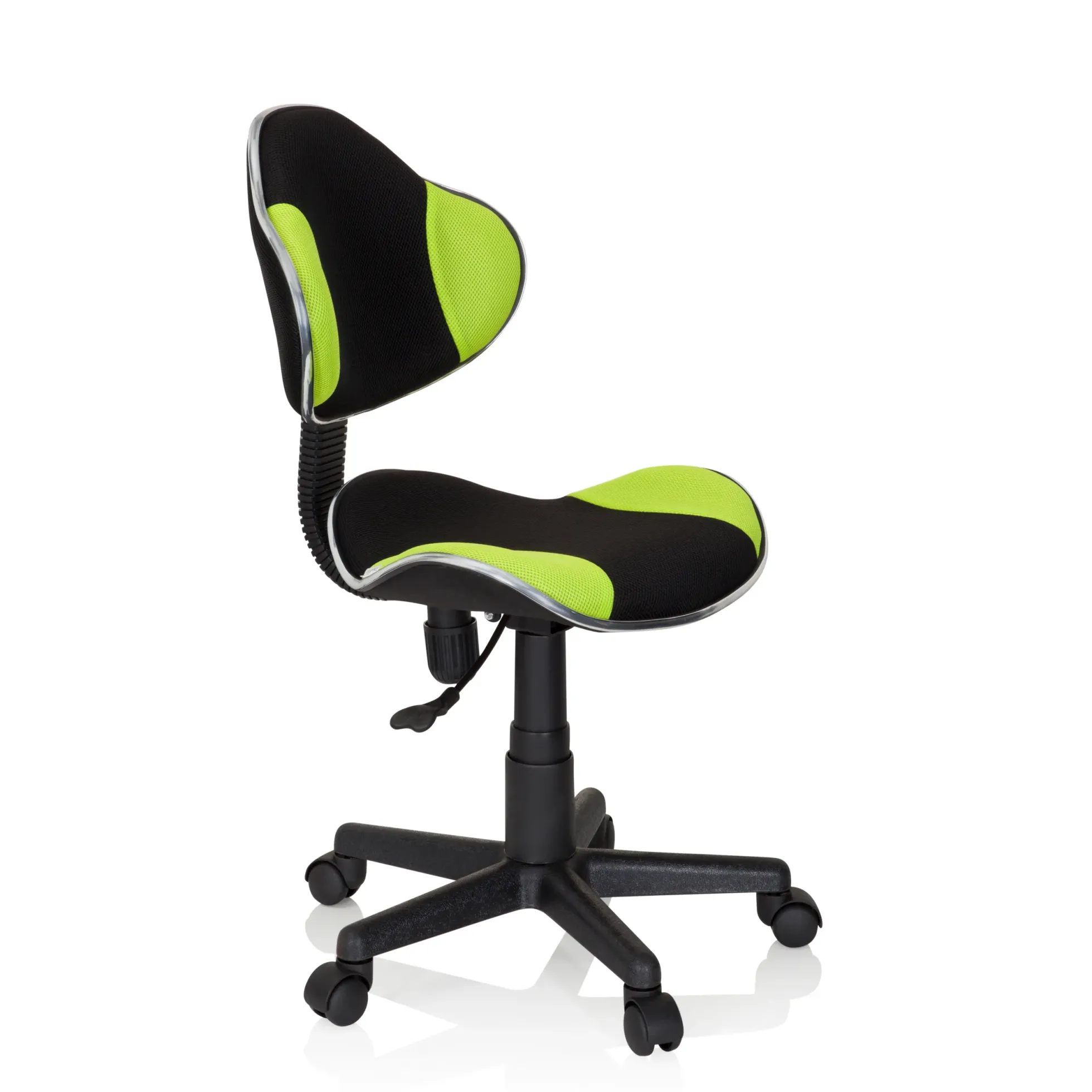 KIDDY GTI-2 - Kinderdrehstuhl Schwarz/Grün