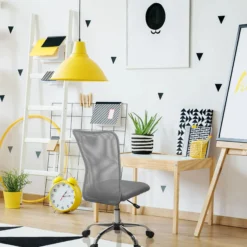 KIDDY NET I - Kinderdrehstuhl Grau