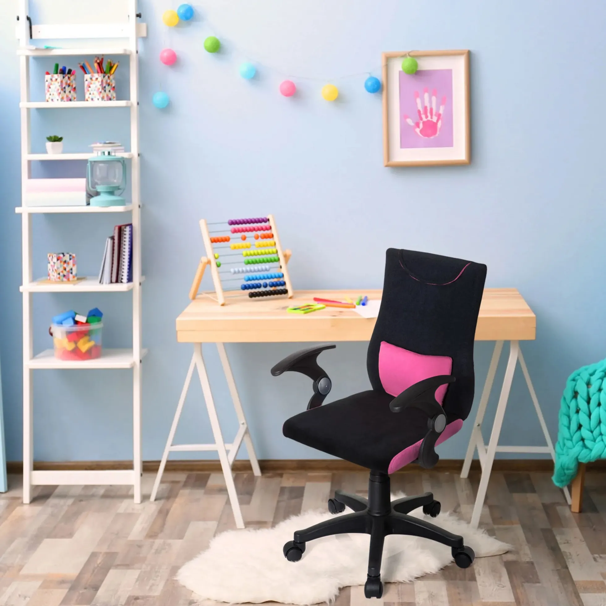 KIDDY PRO AL - Kinderdrehstuhl Pink