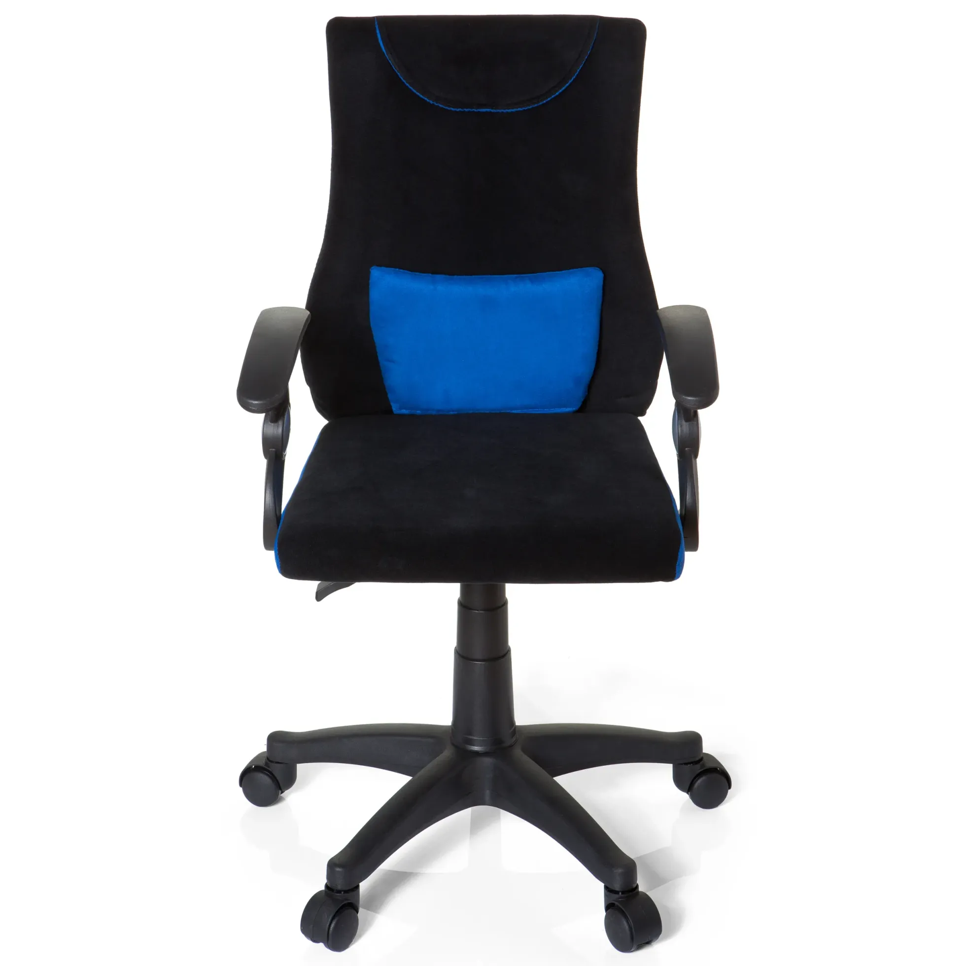 KIDDY PRO AL - Kinderdrehstuhl Schwarz/Blau