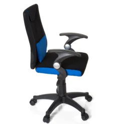 KIDDY PRO AL - Kinderdrehstuhl Schwarz/Blau