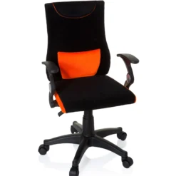 KIDDY PRO AL - Kinderdrehstuhl Schwarz/Orange