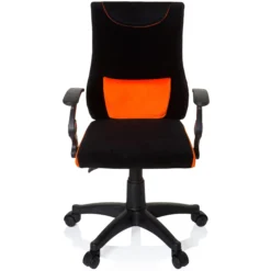KIDDY PRO AL - Kinderdrehstuhl Schwarz/Orange